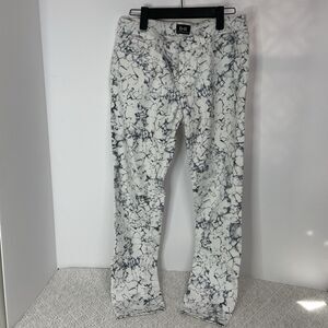 D-ID Women’s 29 Florence Ankle Skinny Denim Pants White